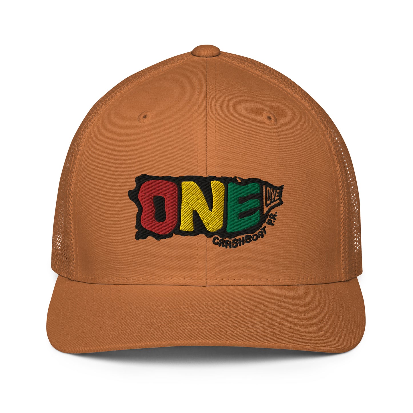 One Love Closed-Back Trucker Cap