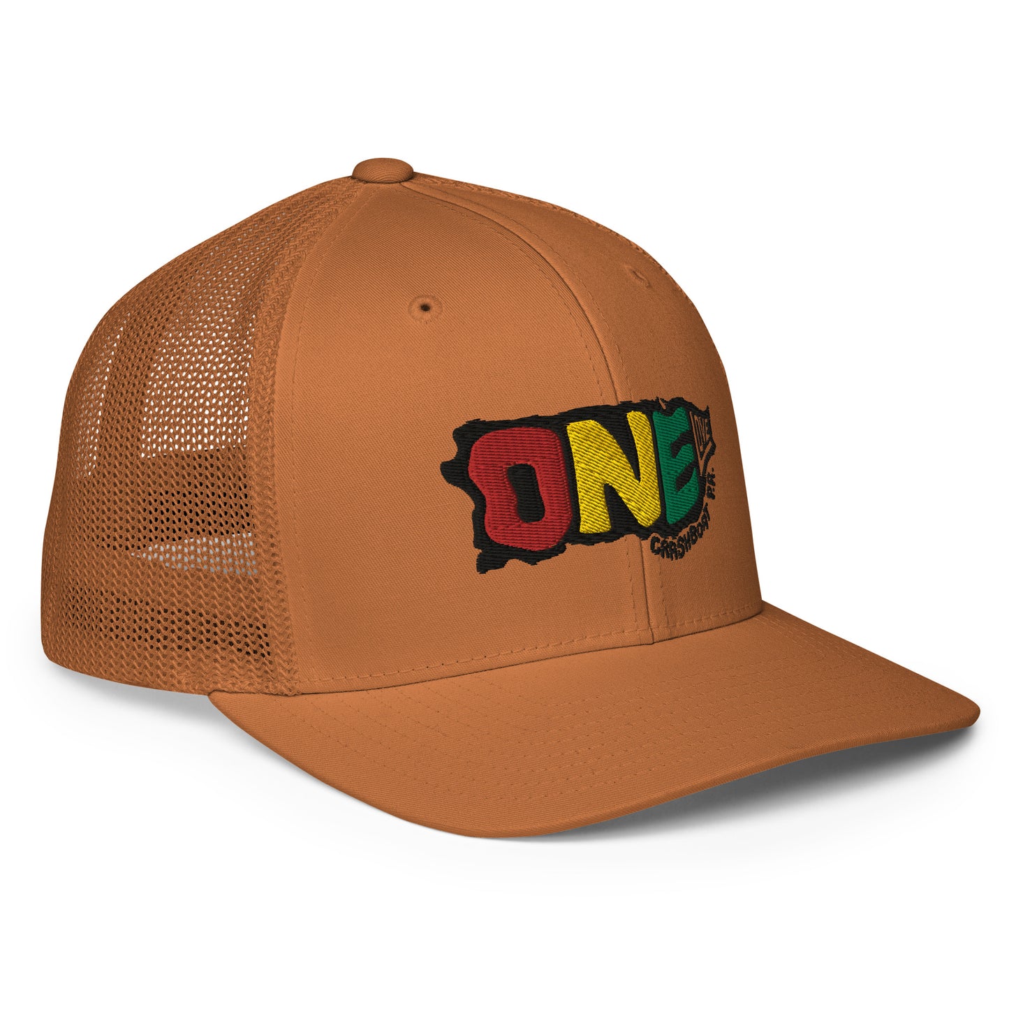 One Love Closed-Back Trucker Cap