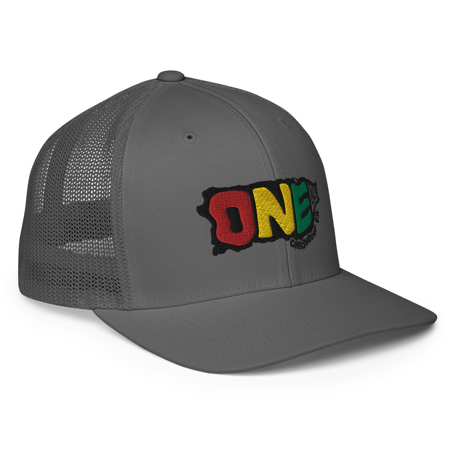 One Love Closed-Back Trucker Cap