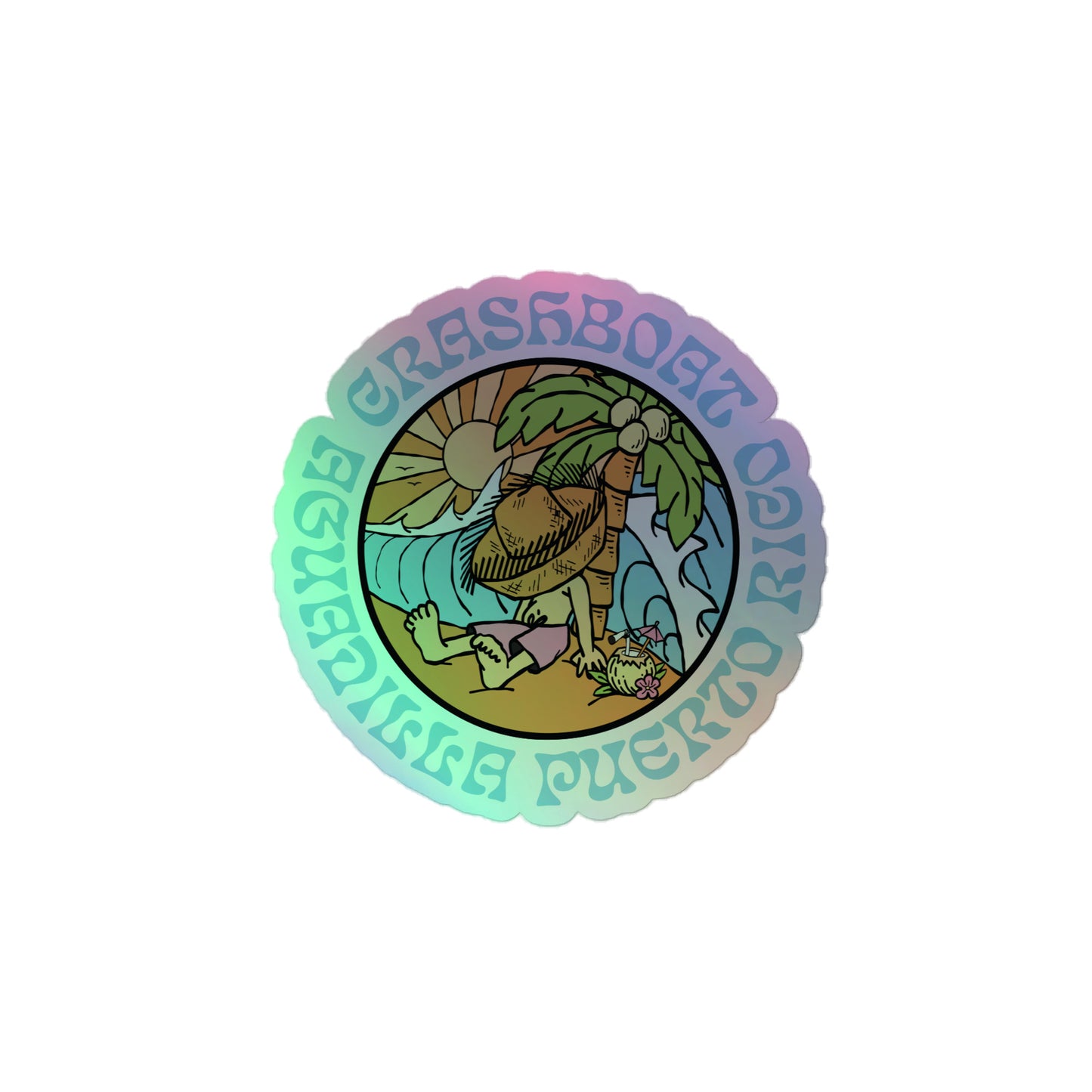 Siesta Holographic Stickers