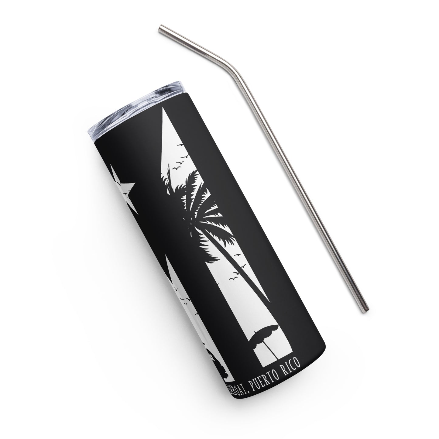 Black Flag Stainless Steel Tumbler