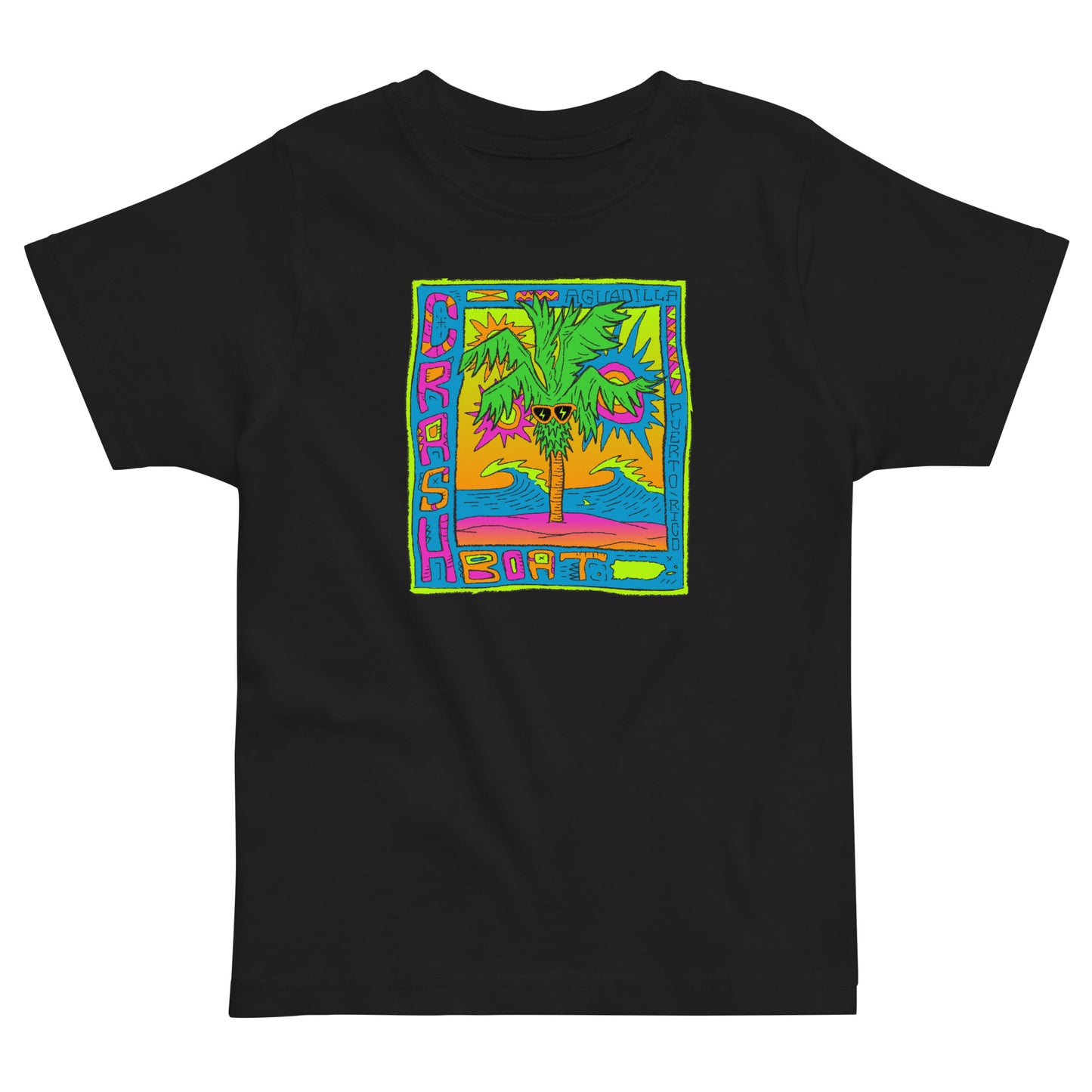 80s Palm Toddler Tee