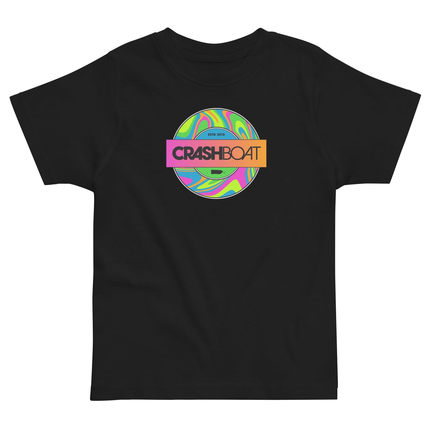 80s Circle Badge Toddler Tee