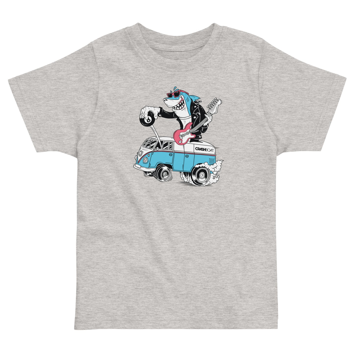 Rockabilly Shark Toddler Tee