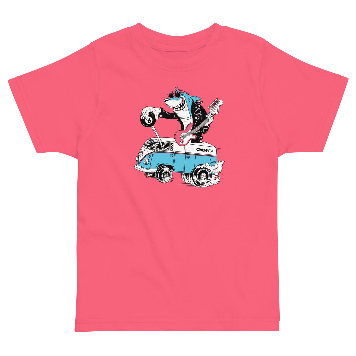 Rockabilly Shark Toddler Tee