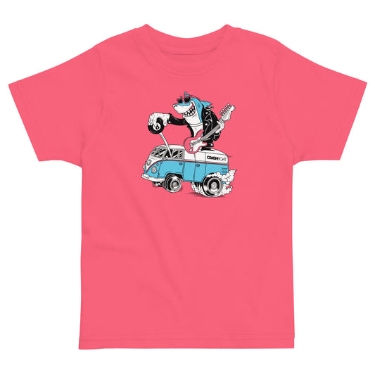 Rockabilly Shark Toddler Tee