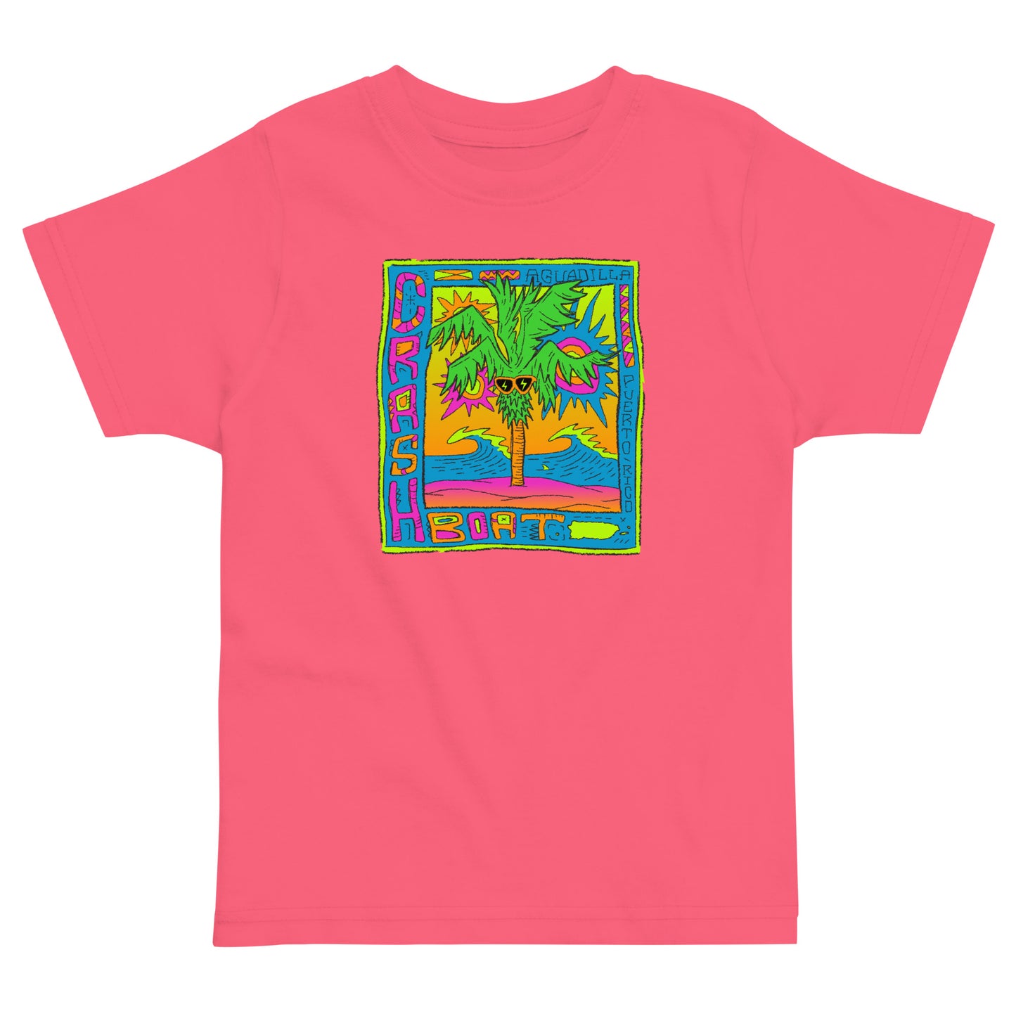 80s Palm Toddler Tee