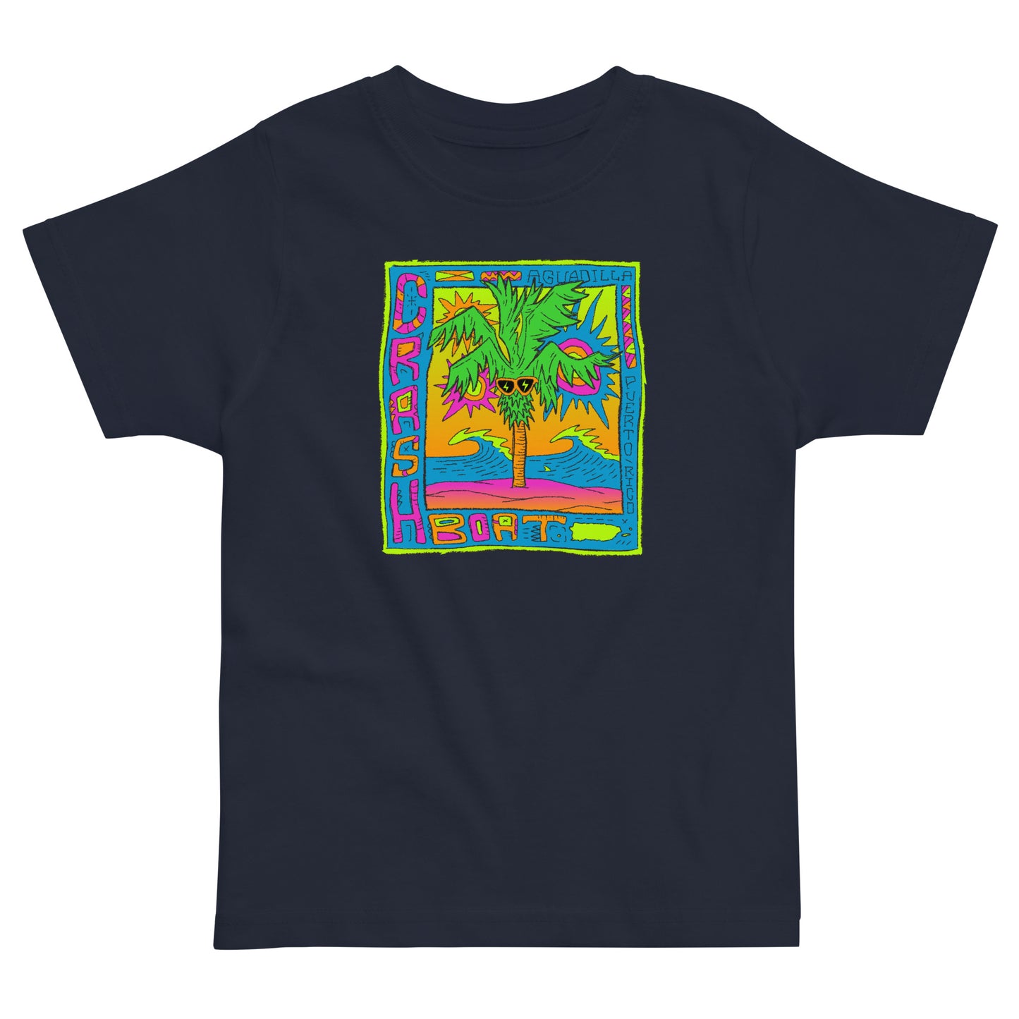 80s Palm Toddler Tee
