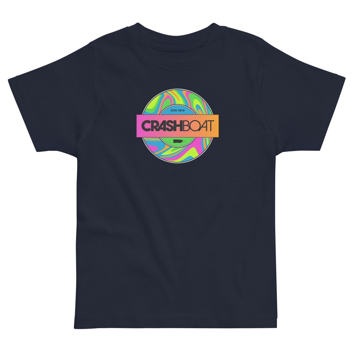 80s Circle Badge Toddler Tee