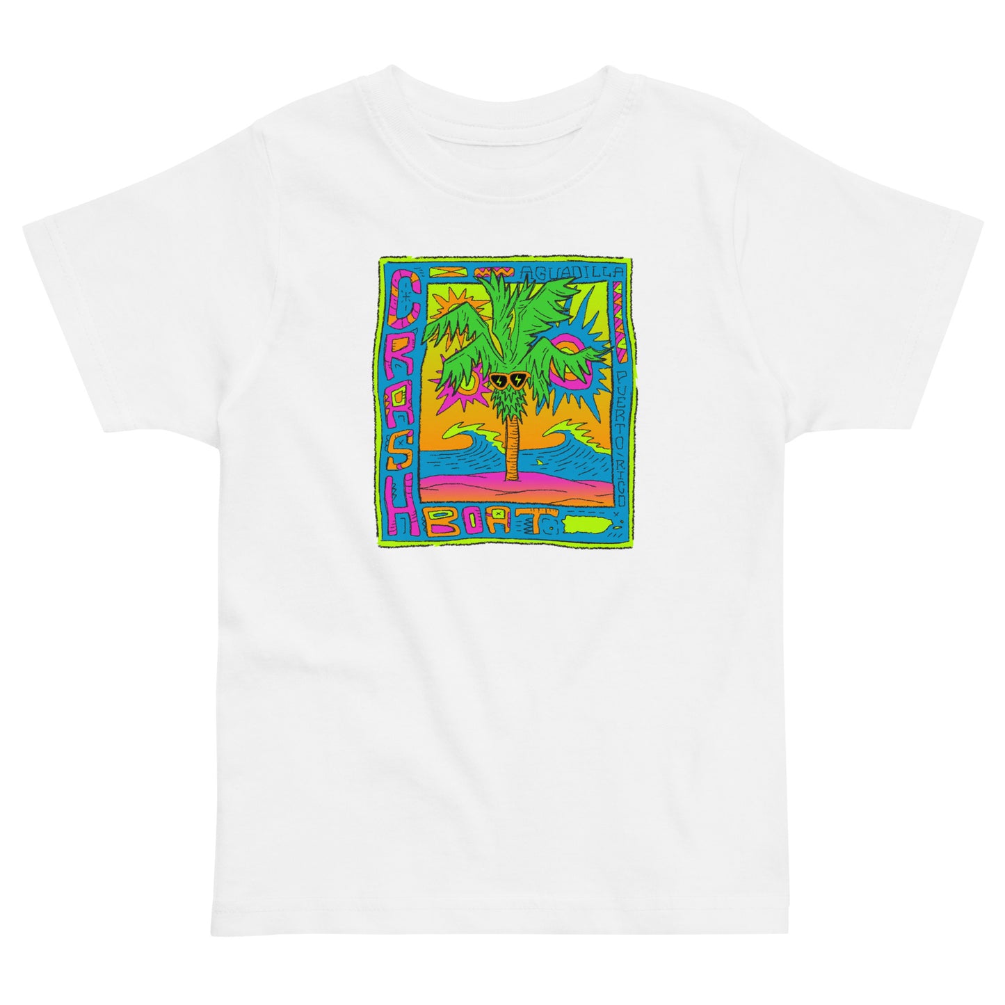 80s Palm Toddler Tee