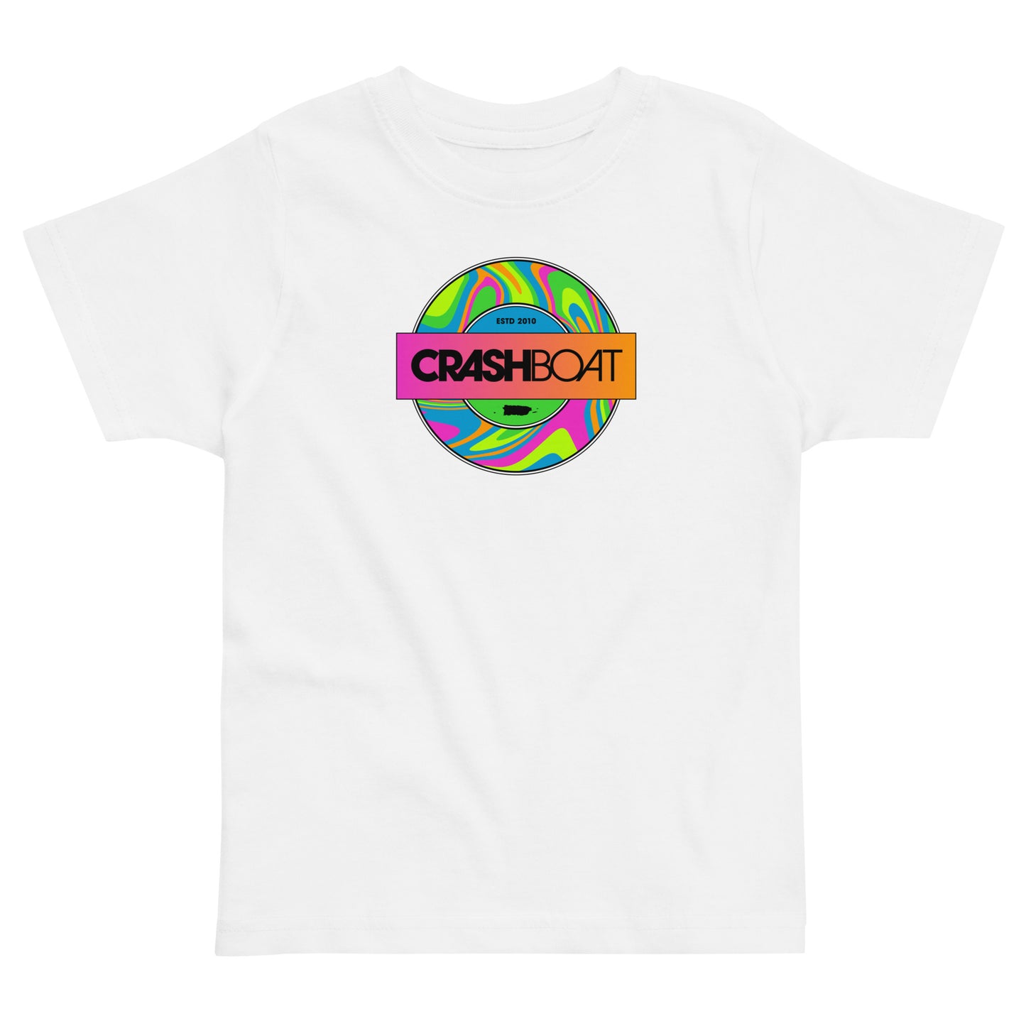 80s Circle Badge Toddler Tee