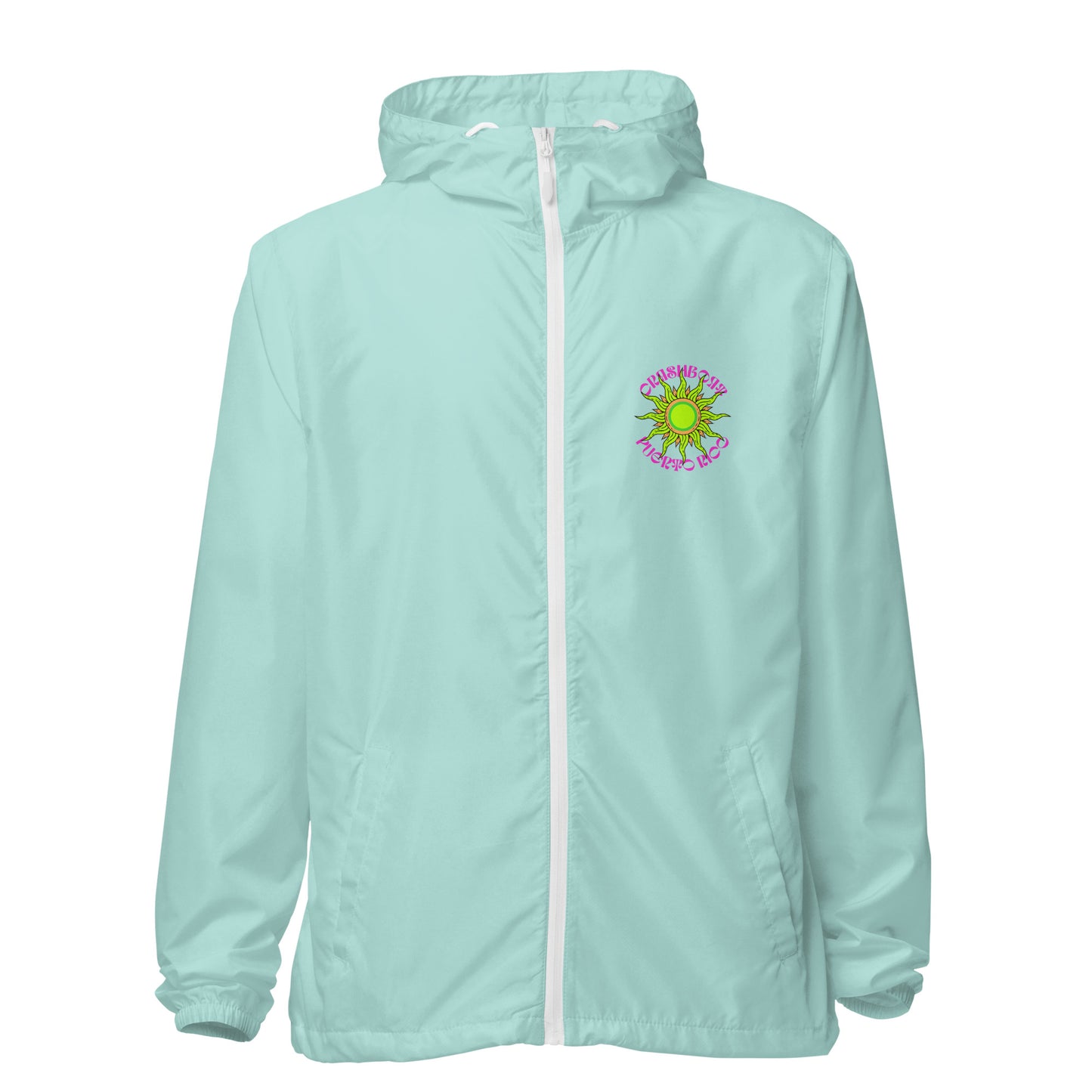 Retro Frame Wave Windbreaker