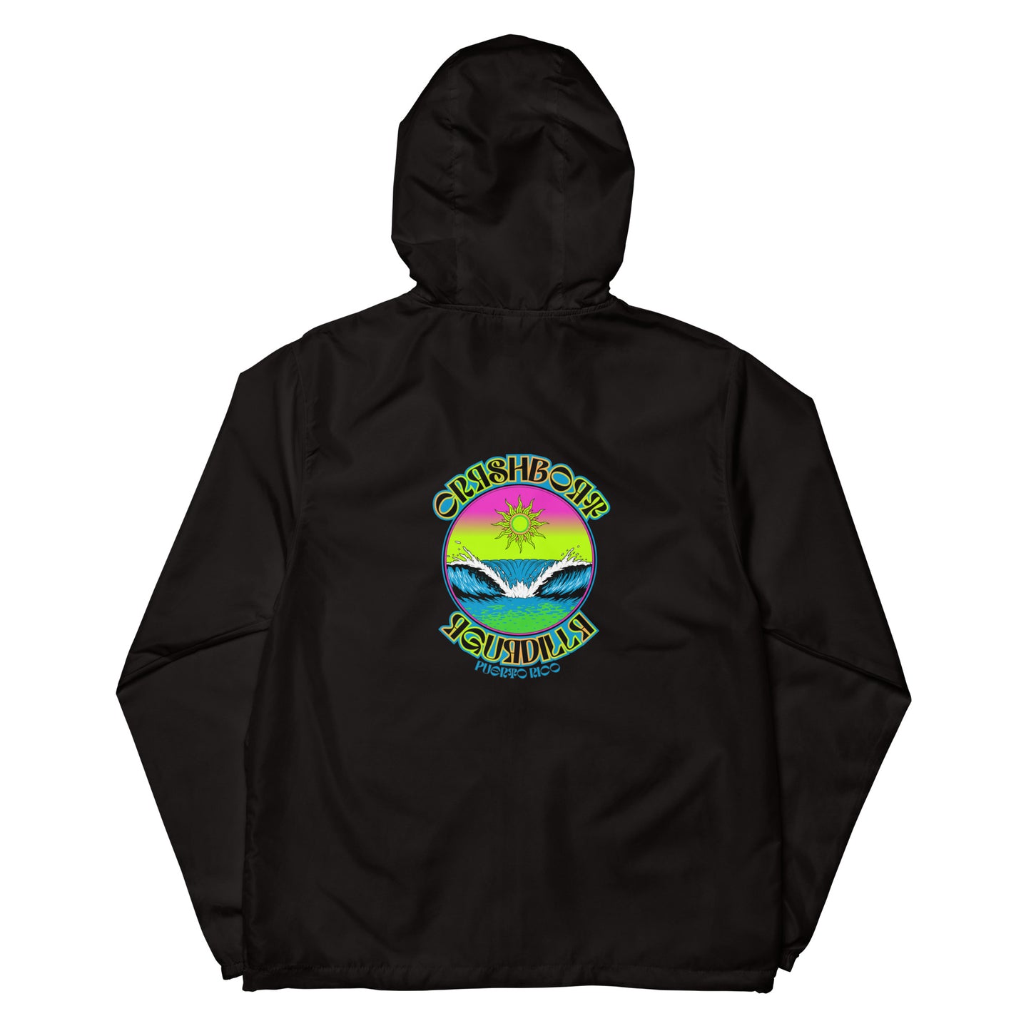 Retro Frame Wave Windbreaker
