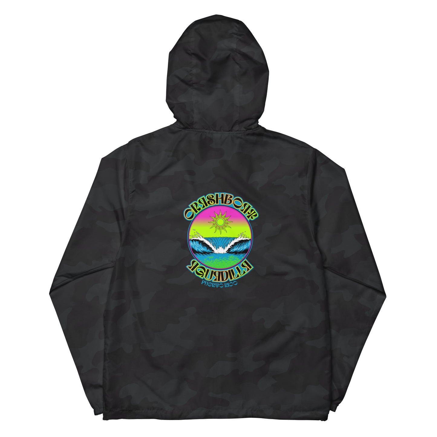 Retro Frame Wave Windbreaker