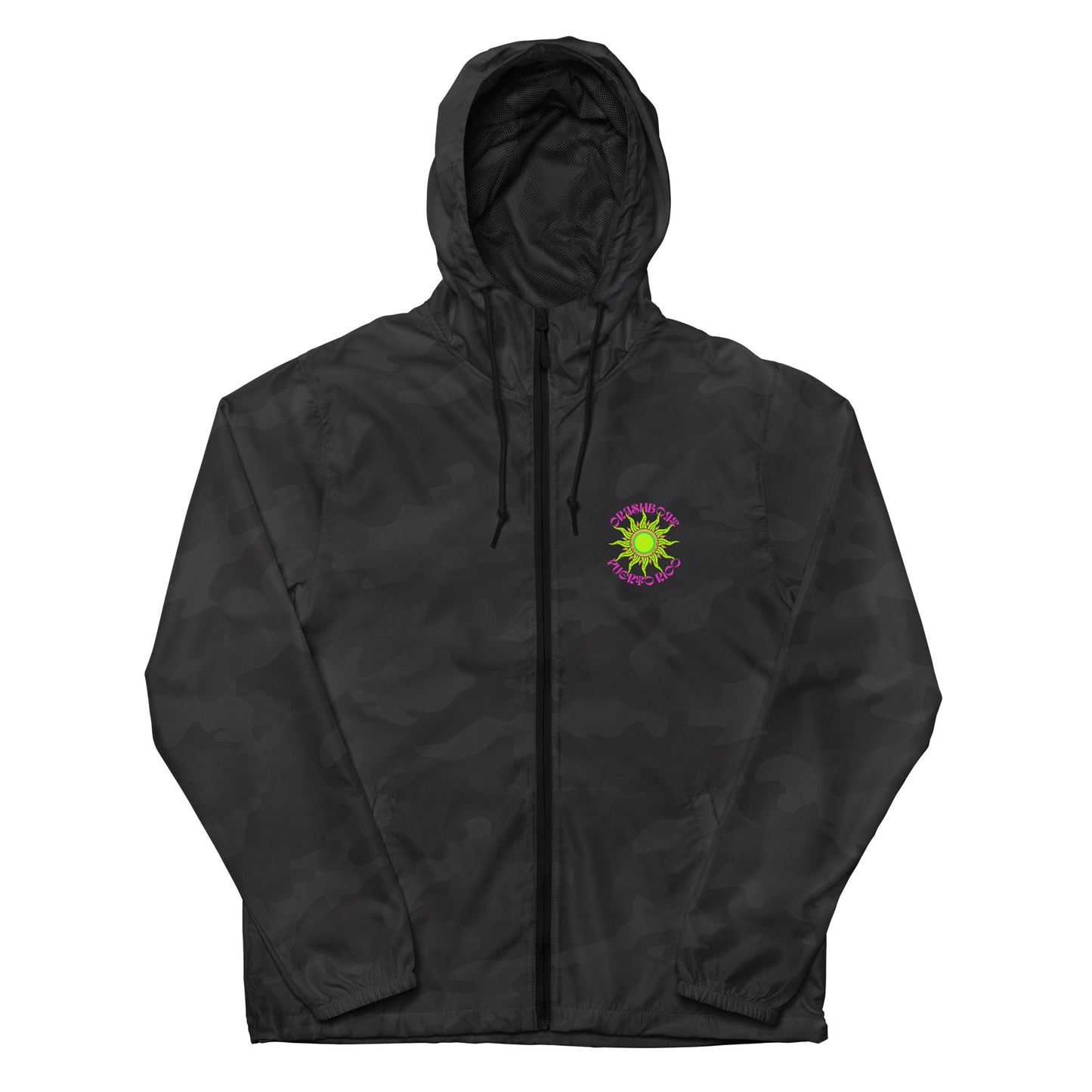 Retro Frame Wave Windbreaker