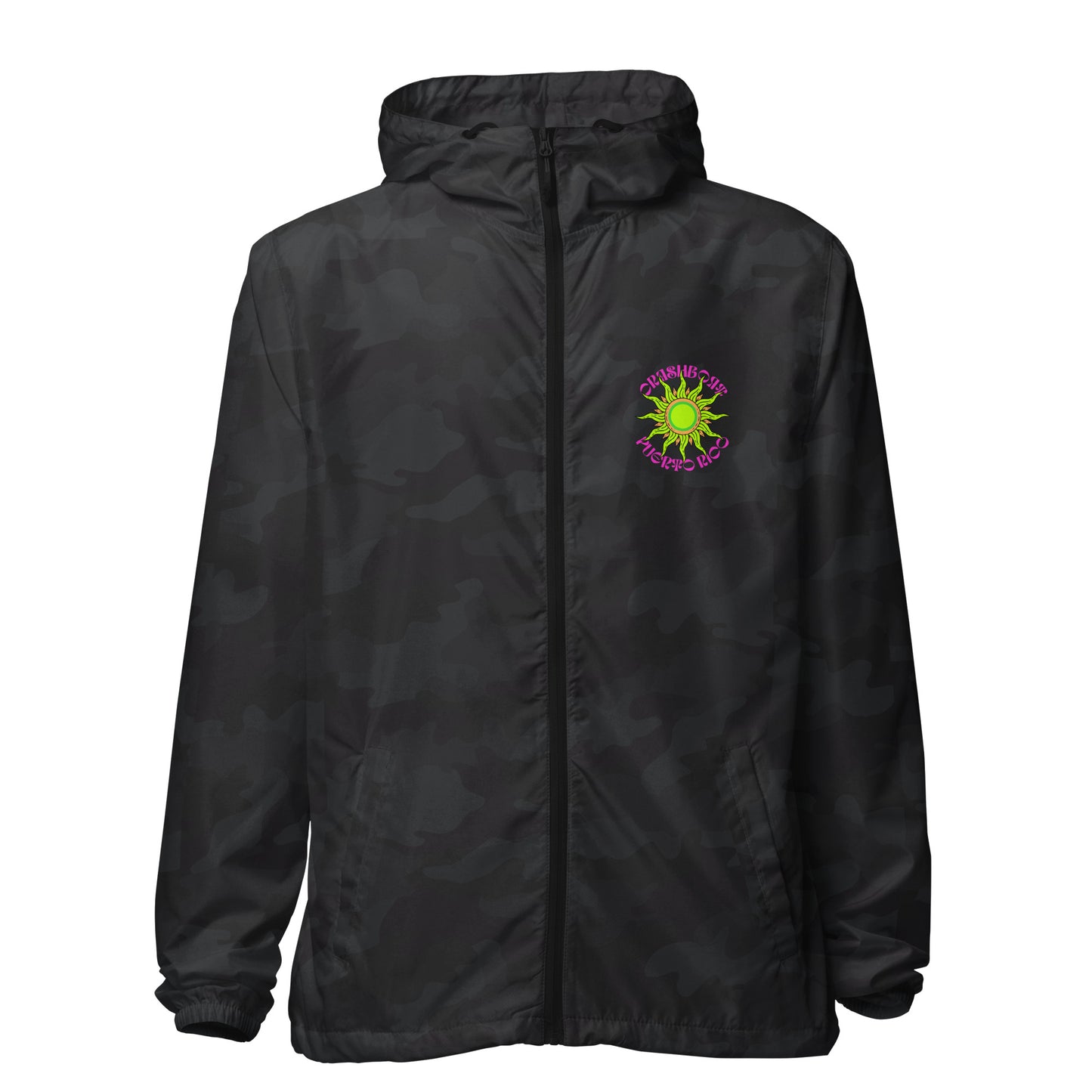 Retro Frame Wave Windbreaker