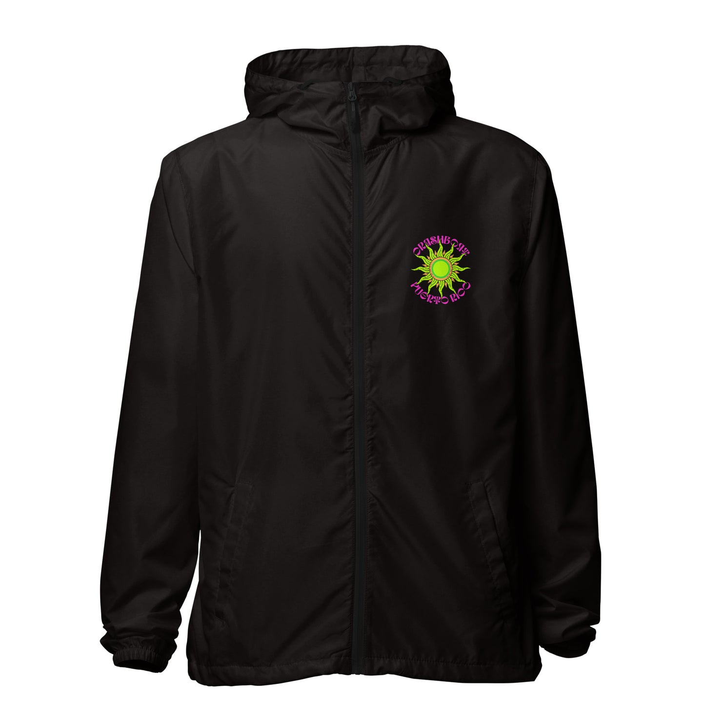 Retro Frame Wave Windbreaker