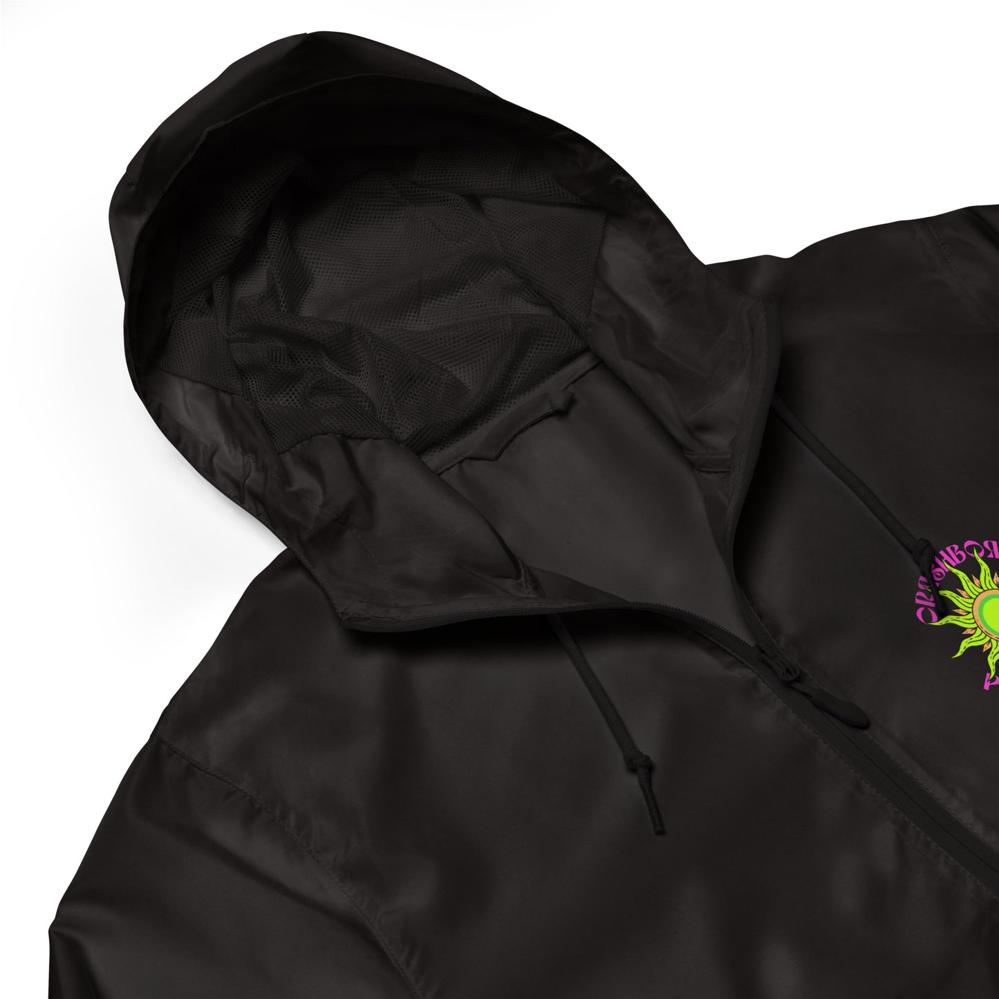 Retro Frame Wave Windbreaker