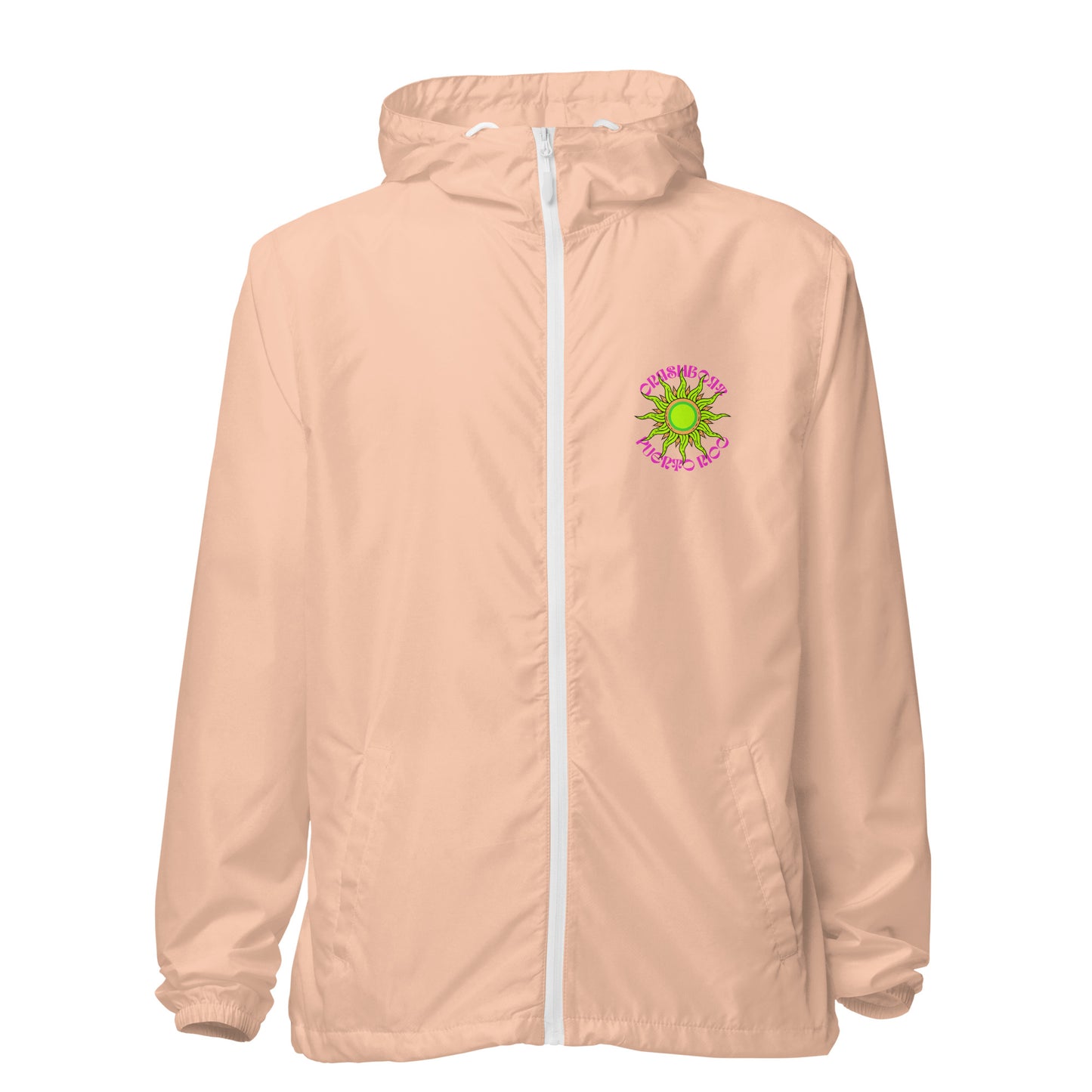 Retro Frame Wave Windbreaker