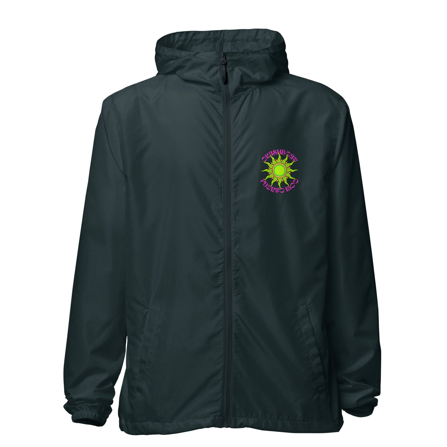 Retro Frame Wave Windbreaker