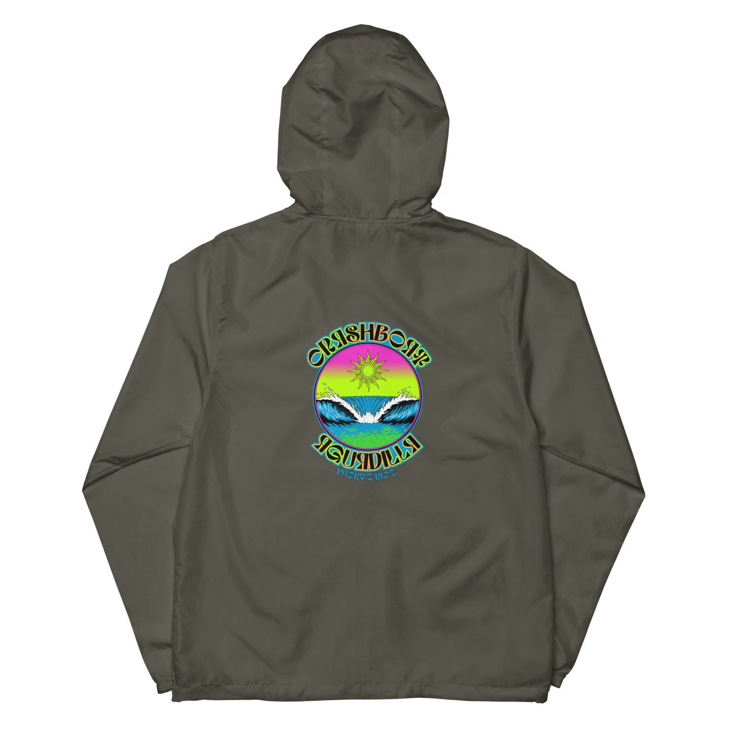 Retro Frame Wave Windbreaker