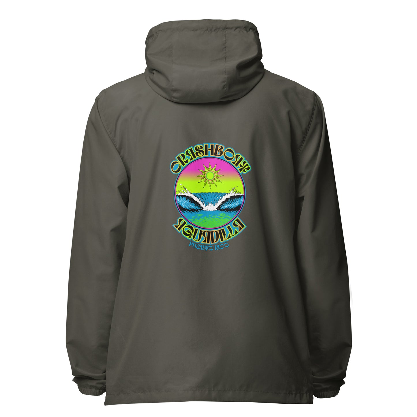 Retro Frame Wave Windbreaker