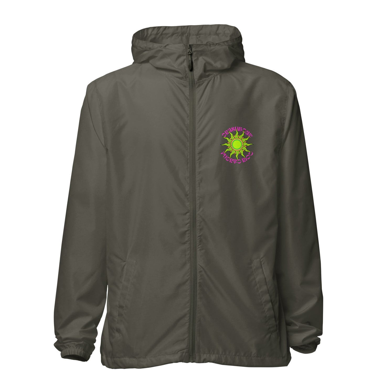 Retro Frame Wave Windbreaker