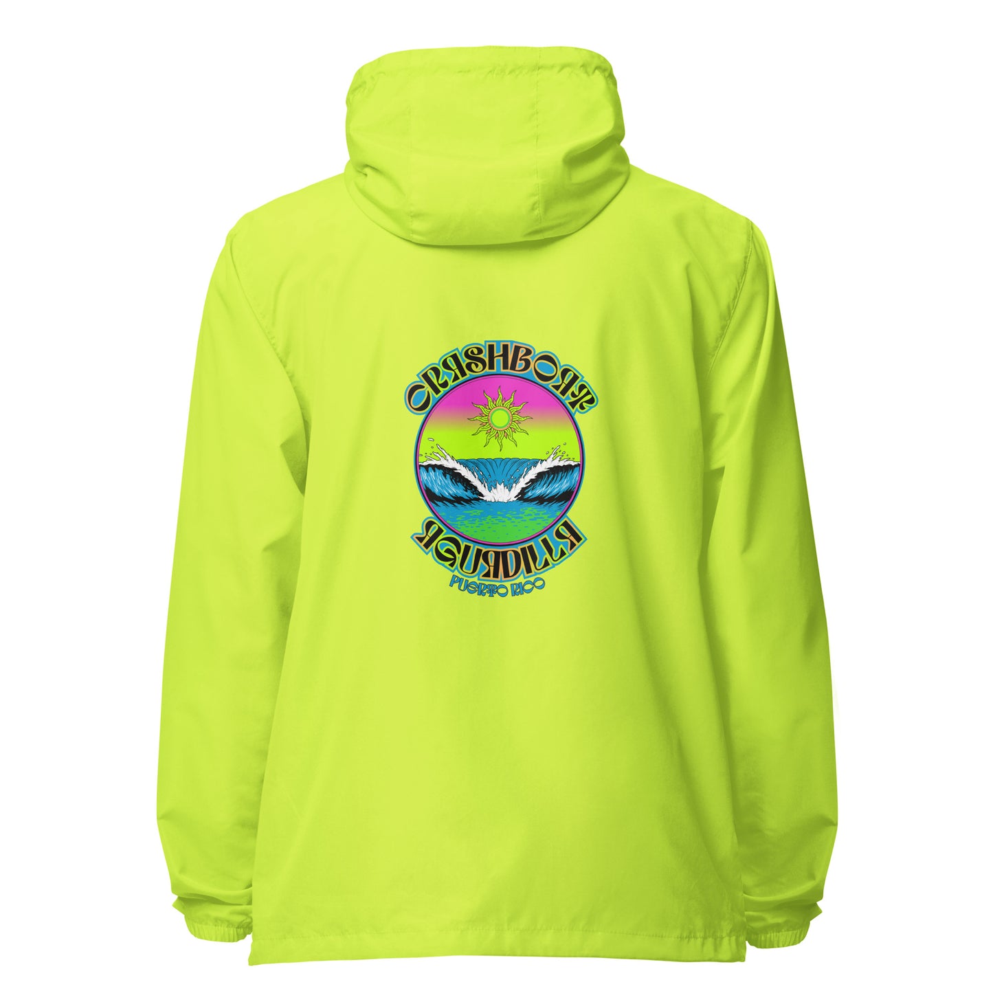 Retro Frame Wave Windbreaker