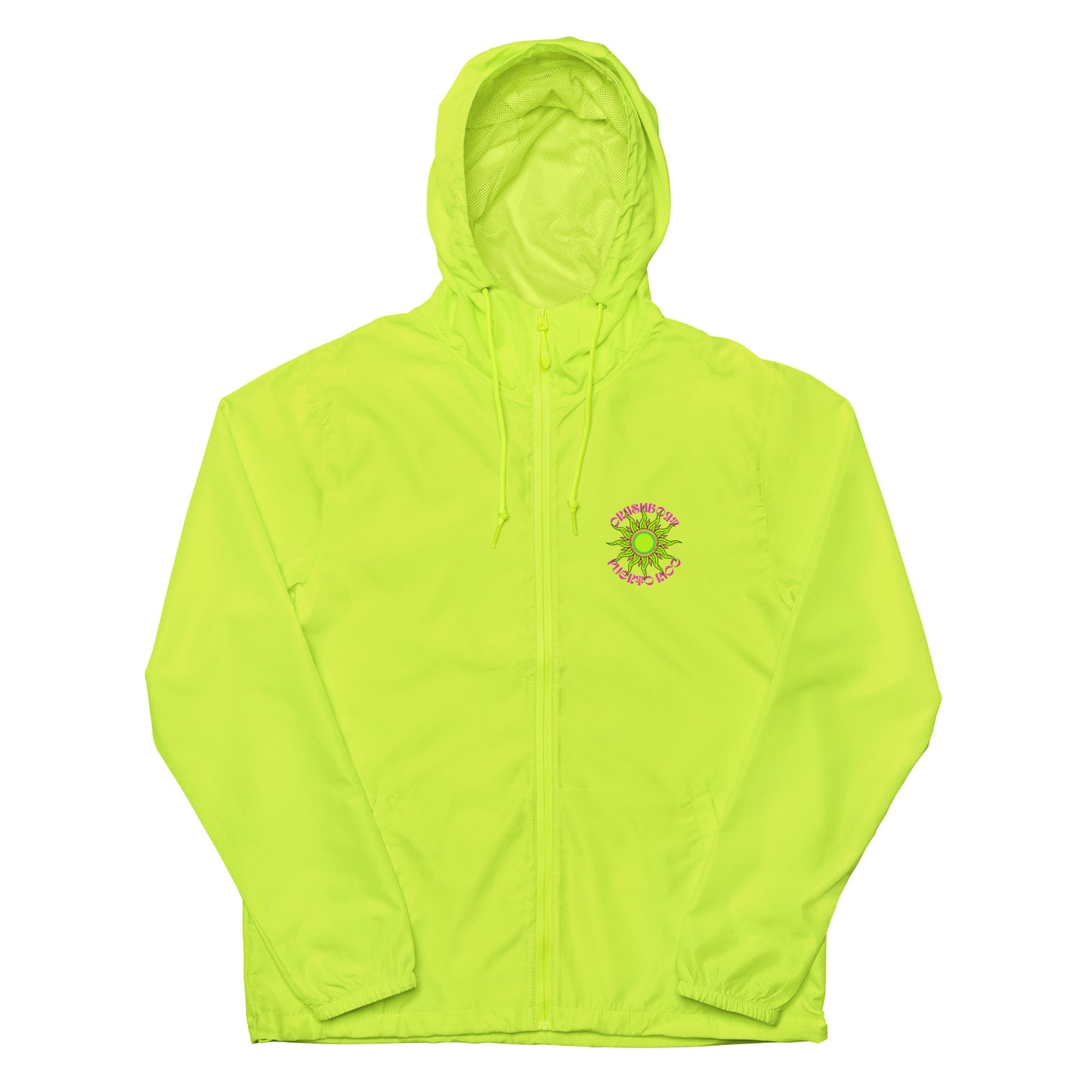 Retro Frame Wave Windbreaker