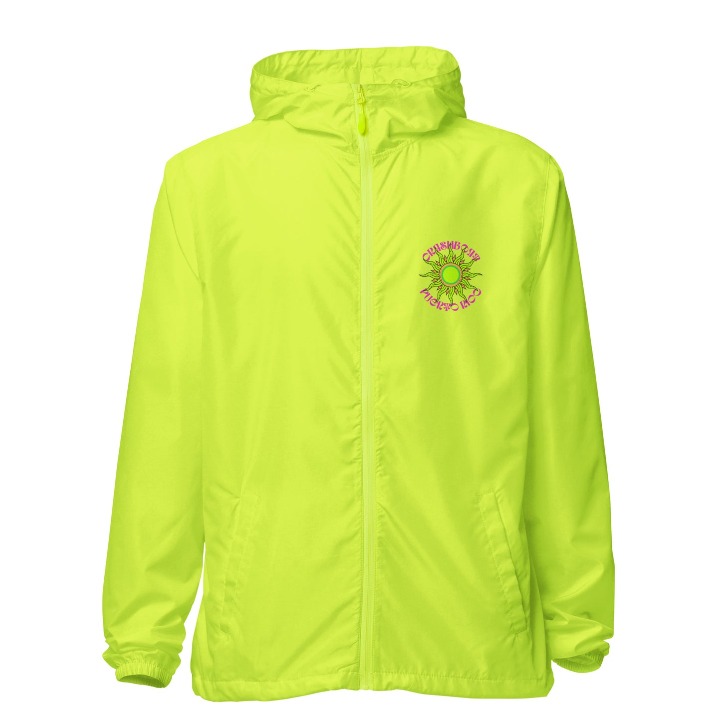 Retro Frame Wave Windbreaker