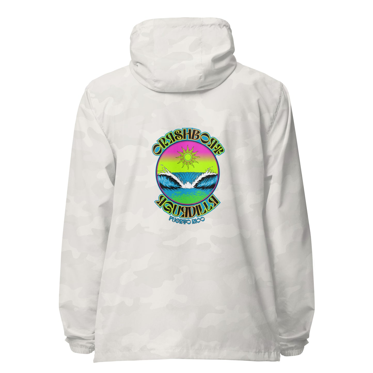 Retro Frame Wave Windbreaker