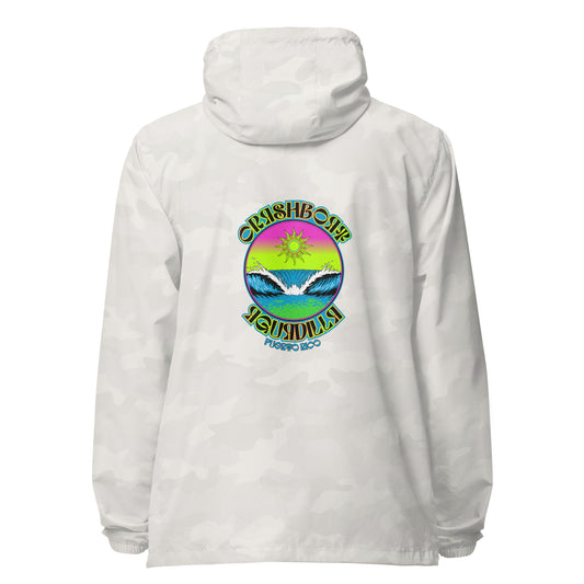 Retro Frame Wave Windbreaker