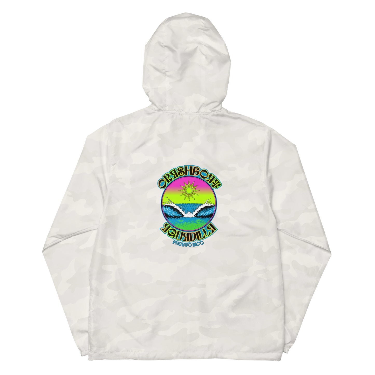 Retro Frame Wave Windbreaker