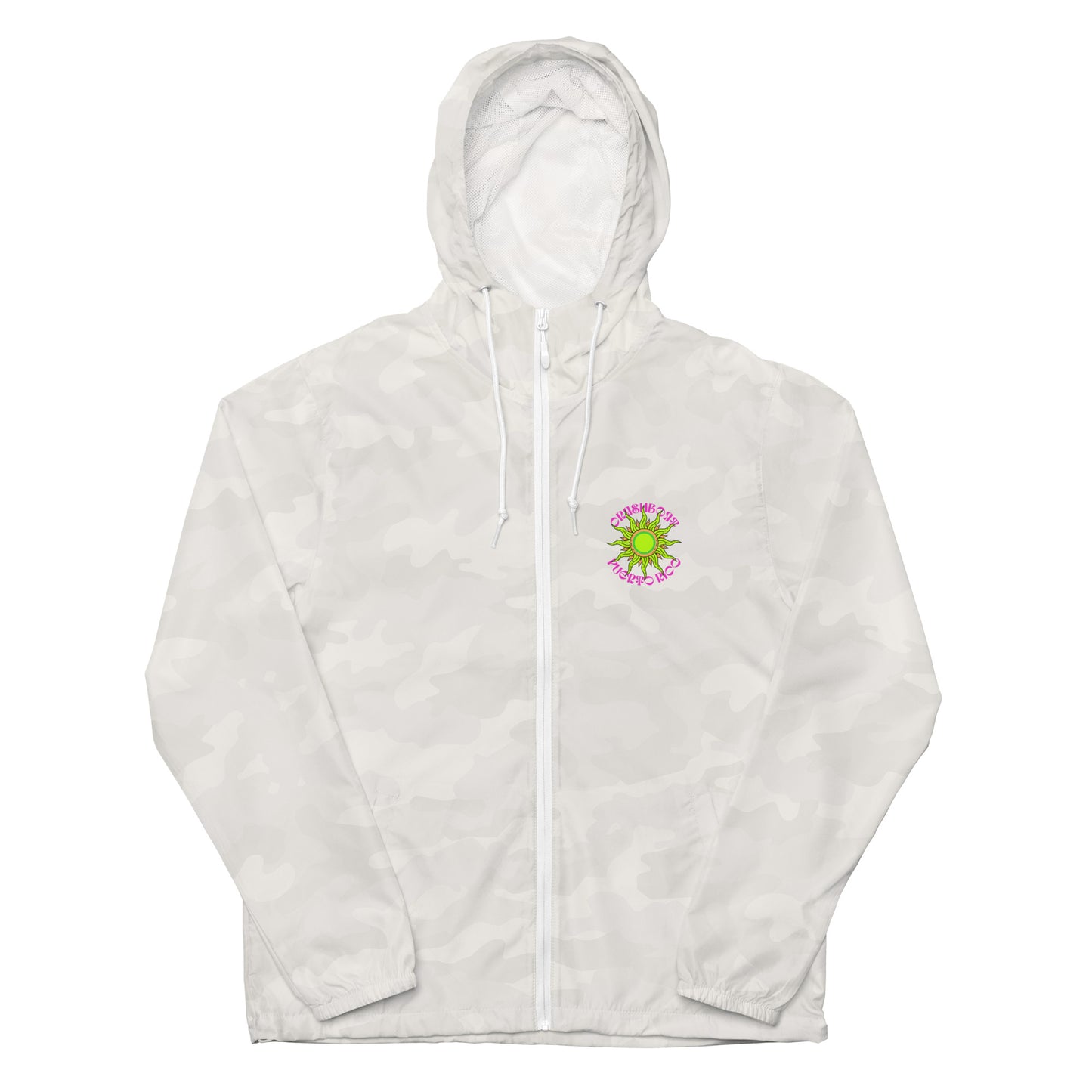 Retro Frame Wave Windbreaker