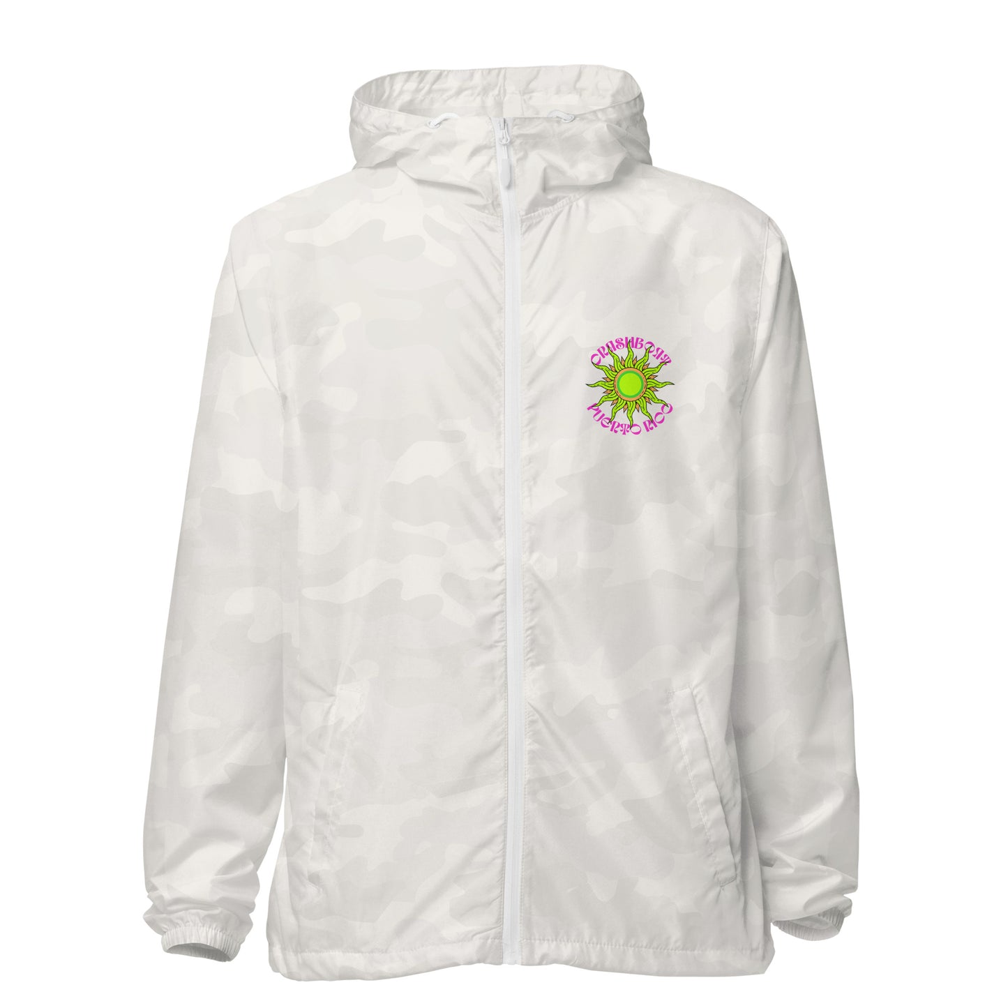 Retro Frame Wave Windbreaker