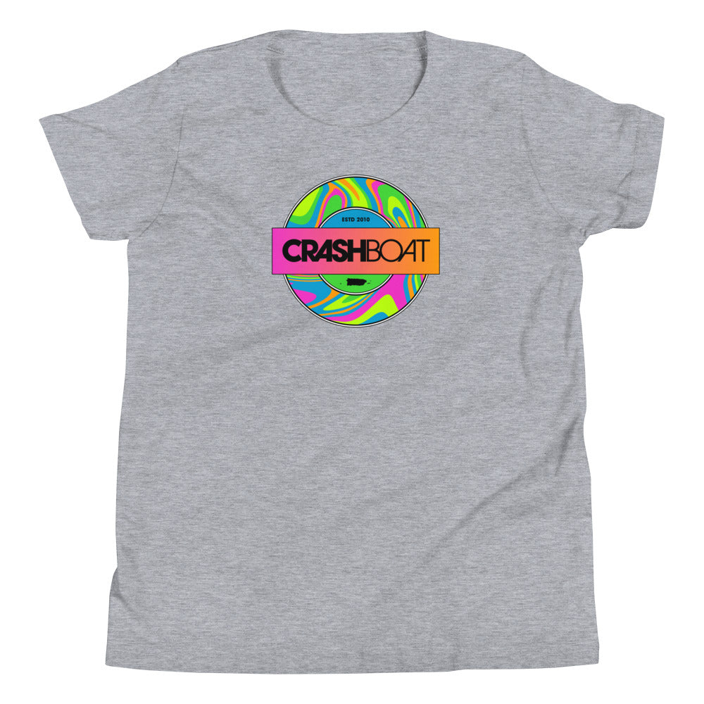 80s Circle Badge Youth Short Sleeve Tee
