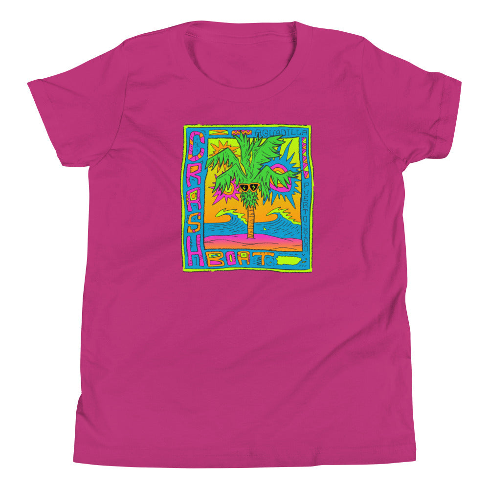 80s Palm Youth Short Sleeve Tee