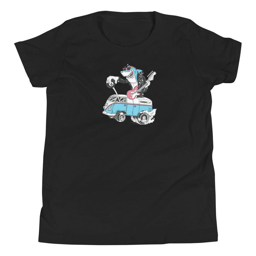 Rockabilly Shark Youth Short Sleeve Tee