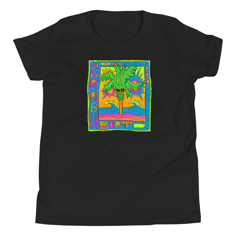 80s Palm Youth Short Sleeve Tee