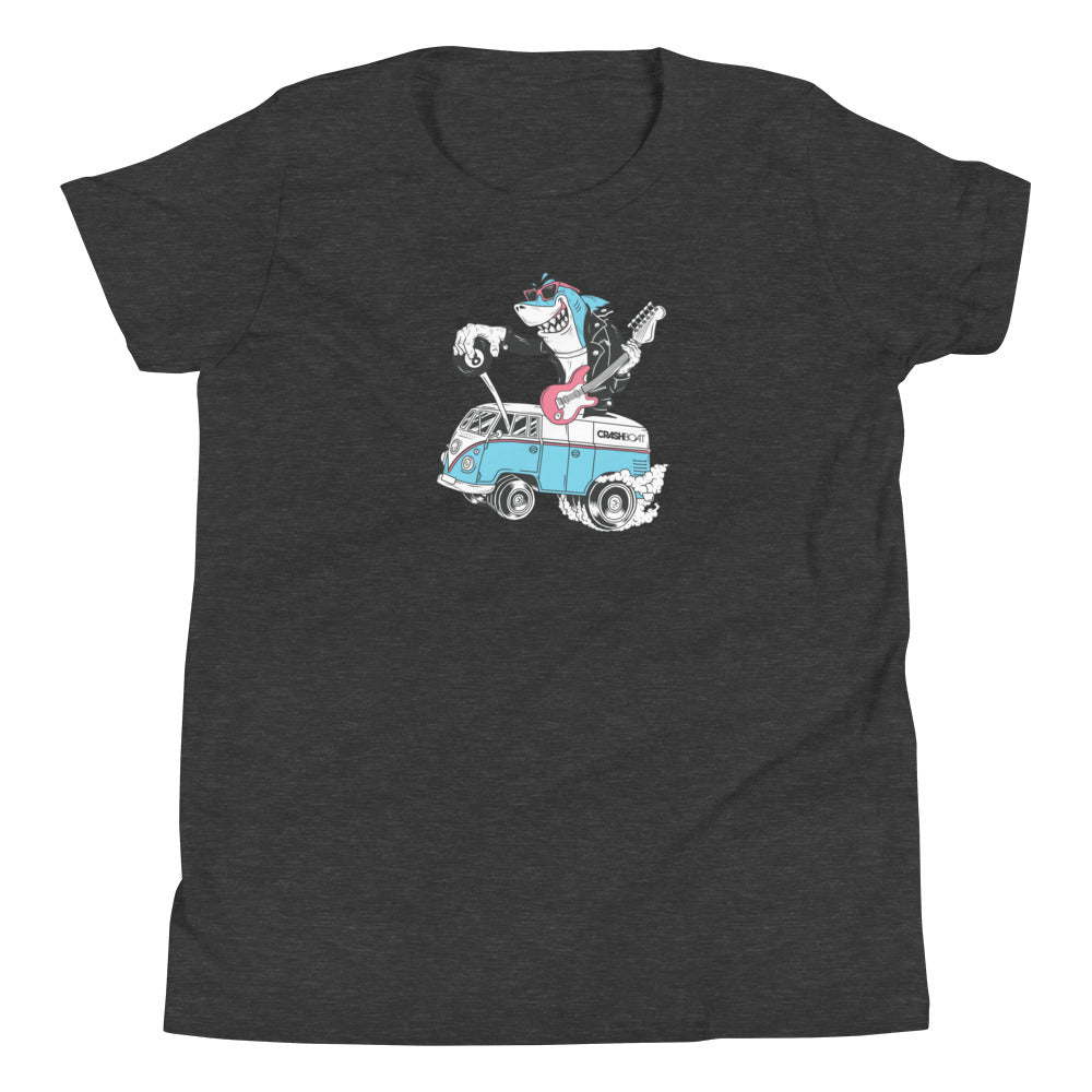 Rockabilly Shark Youth Short Sleeve Tee