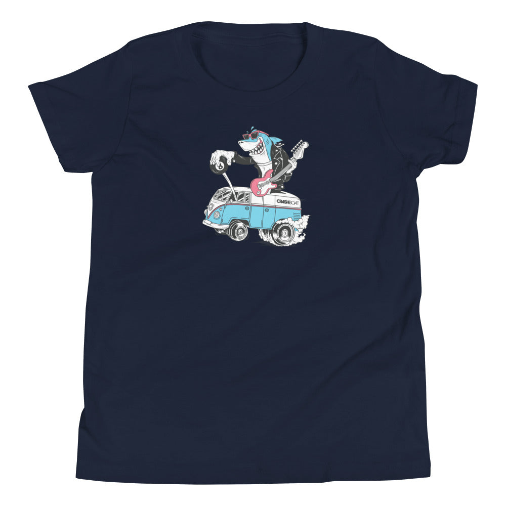 Rockabilly Shark Youth Short Sleeve Tee