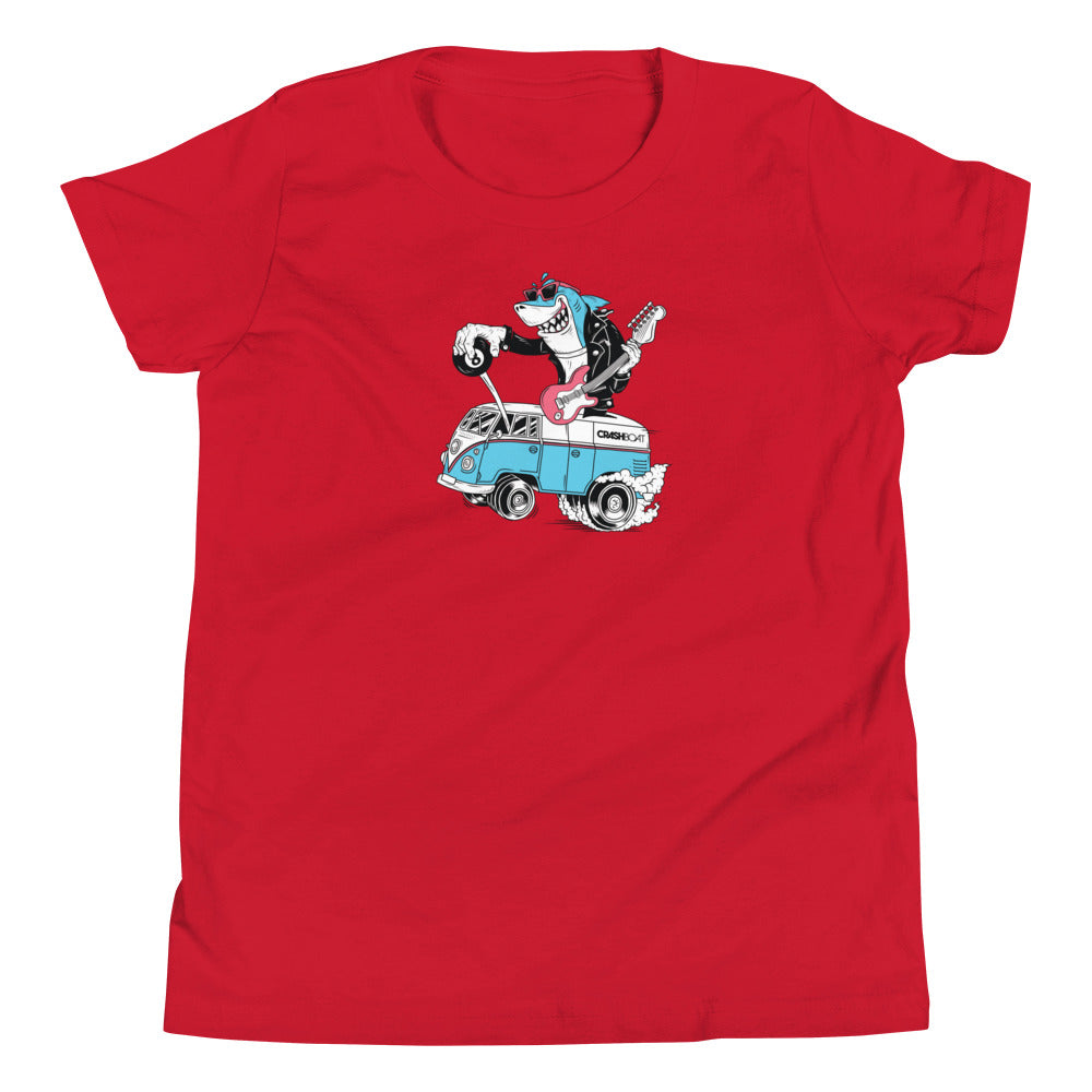 Rockabilly Shark Youth Short Sleeve Tee