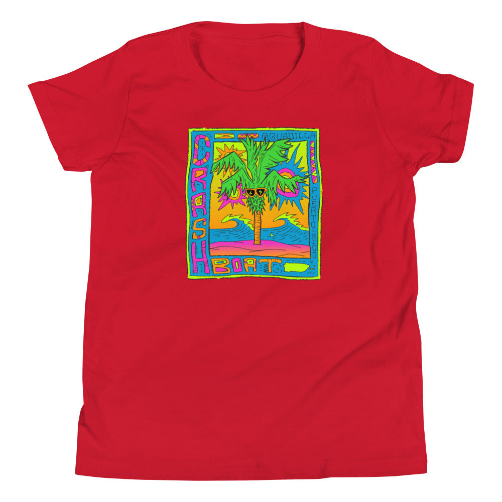80s Palm Youth Short Sleeve Tee