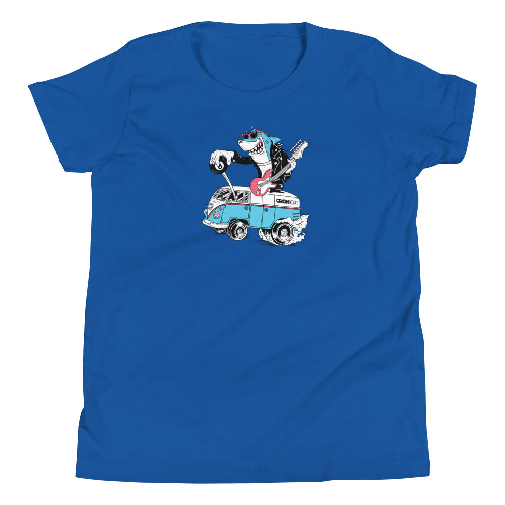 Rockabilly Shark Youth Short Sleeve Tee