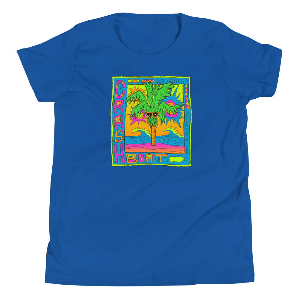 80s Palm Youth Short Sleeve Tee