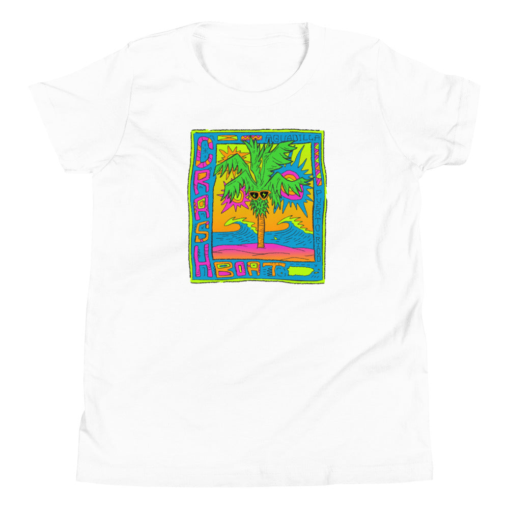 80s Palm Youth Short Sleeve Tee