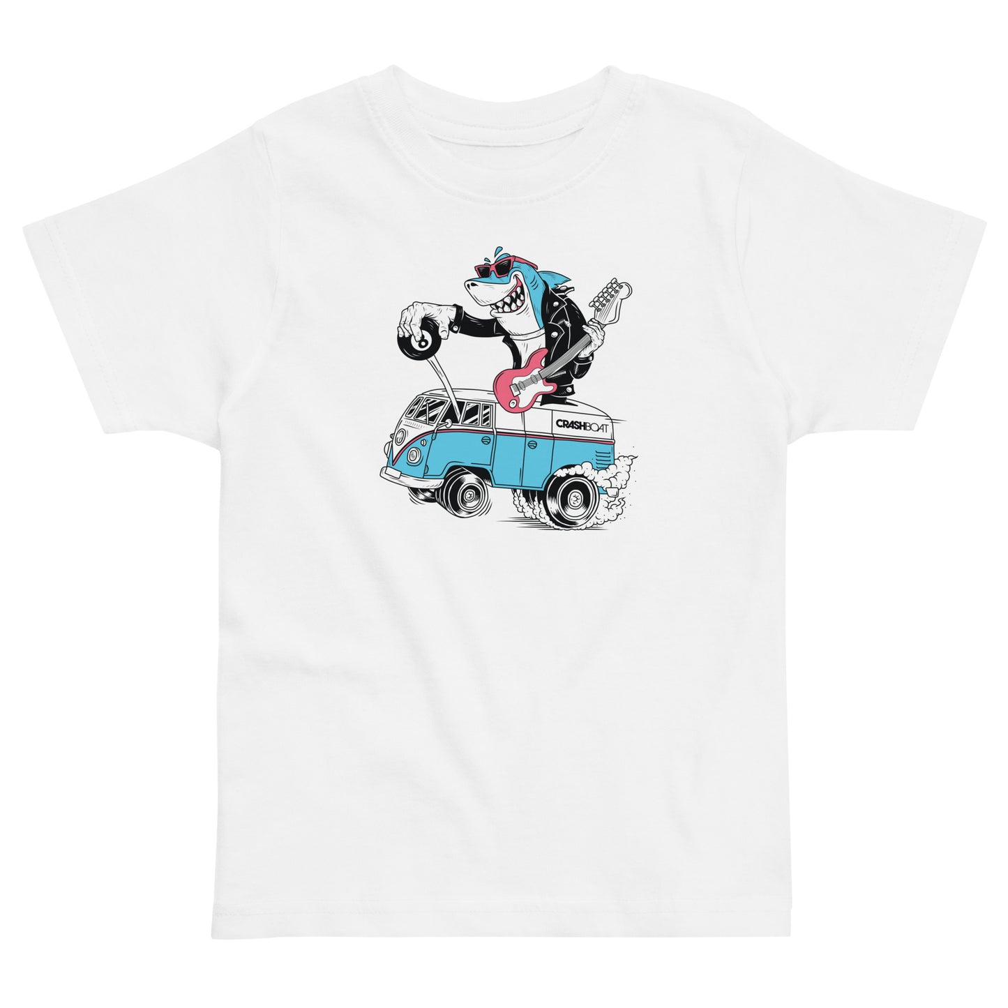 Rockabilly Shark Toddler Tee